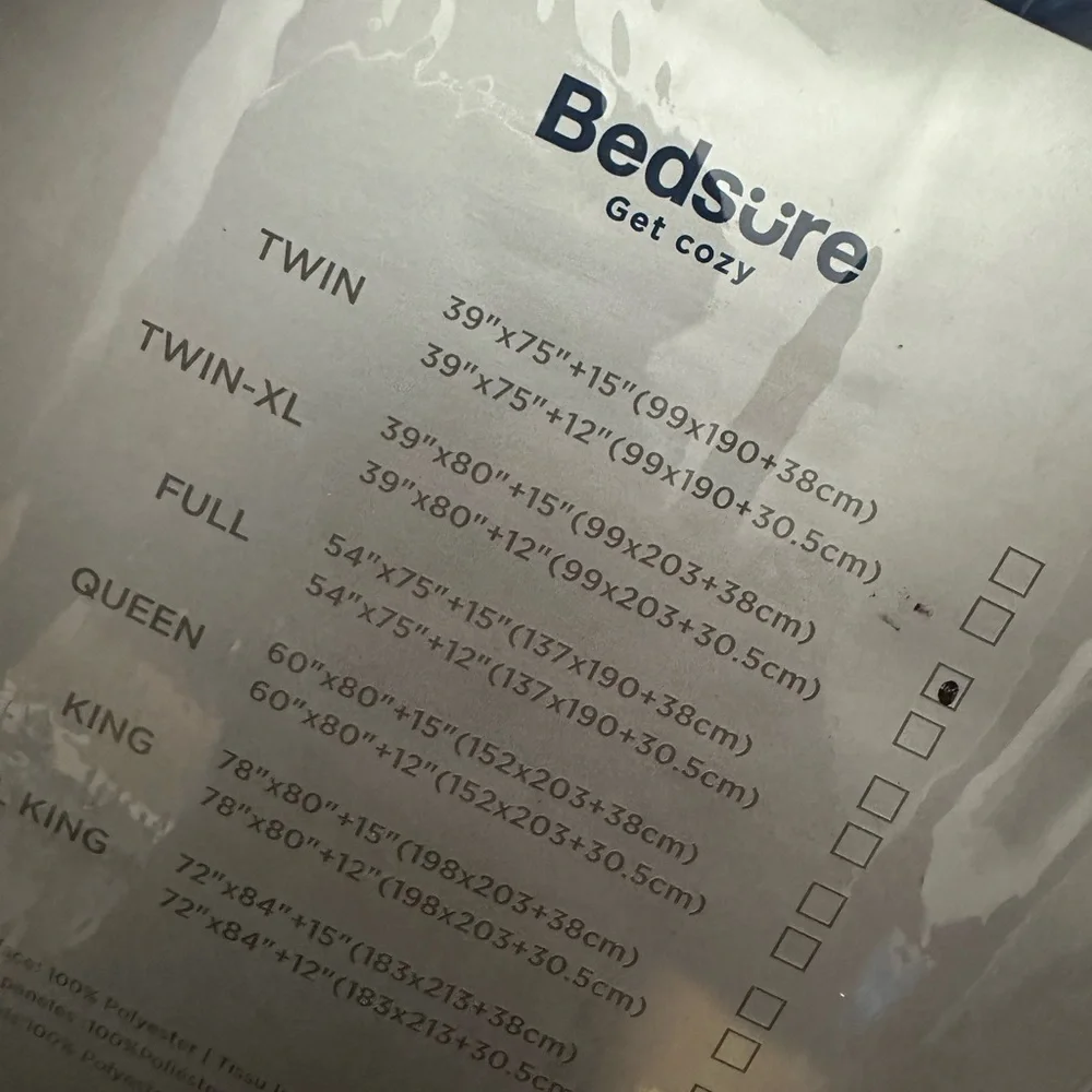 Bedsure Waterproof Mattress Protector Encasement Size Twin XL College Dorm